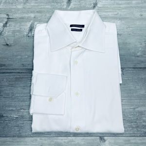 Suitsupply Solid White Dress Shirt 15.5 36/37